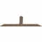 Ekena Millwork Portland Smooth Timber Gable Bracket, Douglas Fir, 72"W x 24"H x 1 1/2"D x 5 1/2"F, 8/12 Pitch GBW072X24X0206POR00SDF - alternate 3